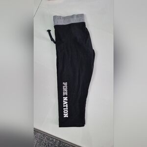 Victoria's Secret PINK Black Yoga Leggings